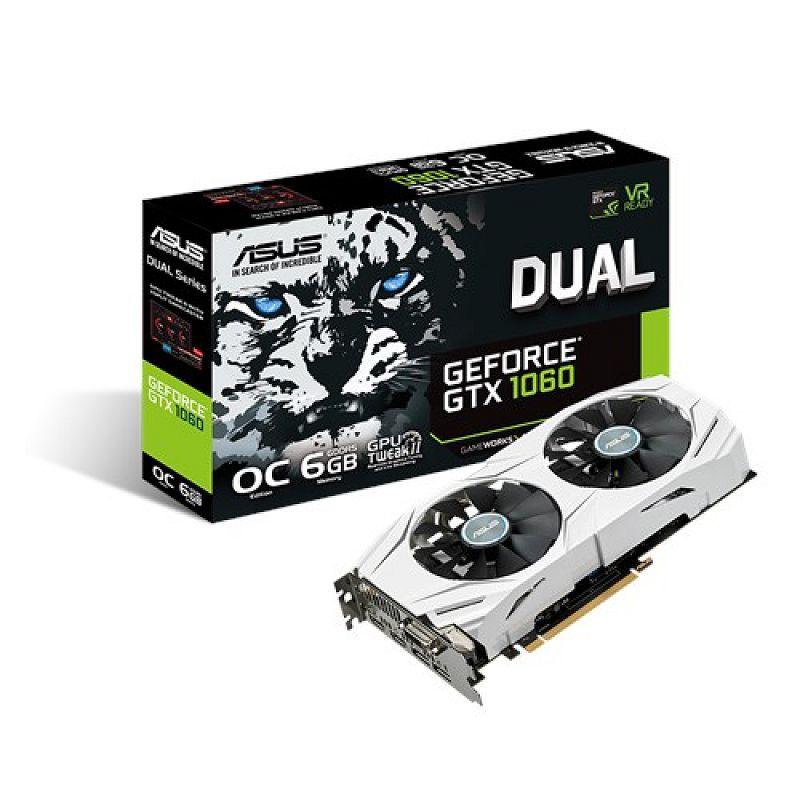 Placa de Vídeo NVIDIA Asus GeForce GTX 1060 6GB DDR5 192 Bits